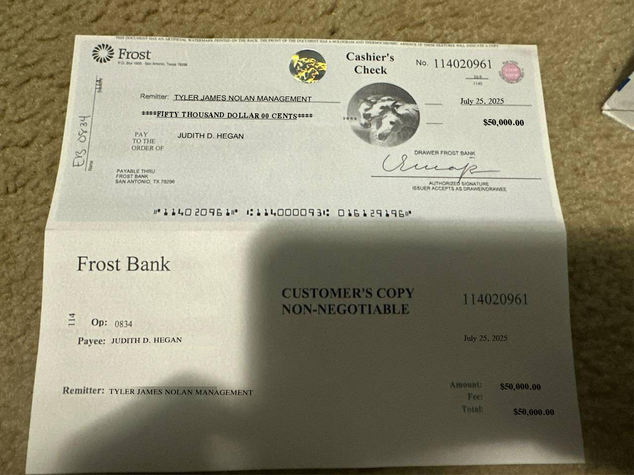 Cheque 1